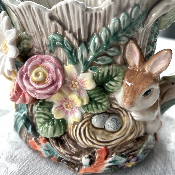 Vintage Fitz and Floyd Classics Bunny Teapot - Picture 6 of 16